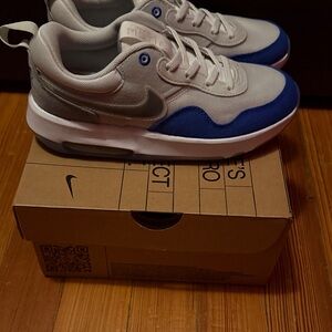 Nike Air Max Motif Gray and Blue Sneakers- New with Tags